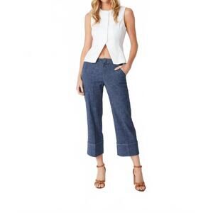 NEW LEVEL99 lauren cuffed trouser in stargazer